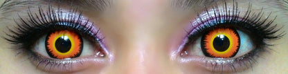 Sweety Crazy Orange Werewolf (1 lens/pack)-Crazy Contacts-SweetyCon