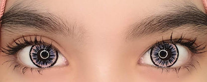 Sweety Crazy Petal Purple (1 lens/pack)-Crazy Contacts-SweetyCon