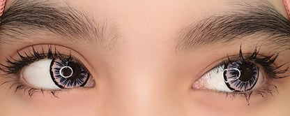 Sweety Crazy Petal Purple (1 lens/pack)-Crazy Contacts-SweetyCon