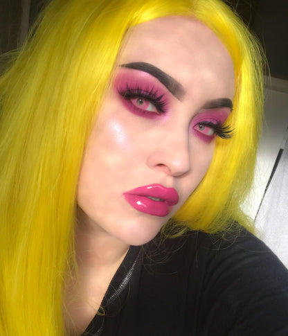 Sweety Crazy Posy Pink (1 lens/pack)-Crazy Contacts-SweetyCon