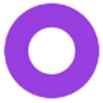 Sweety Crazy Pure Dark Violet (1 lens/pack)-Crazy Contacts-SweetyCon