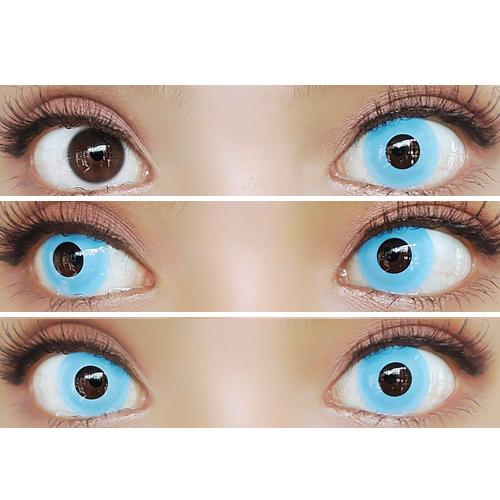 Sweety Crazy Pure Light Blue (1 lens/pack)-Crazy Contacts-SweetyCon