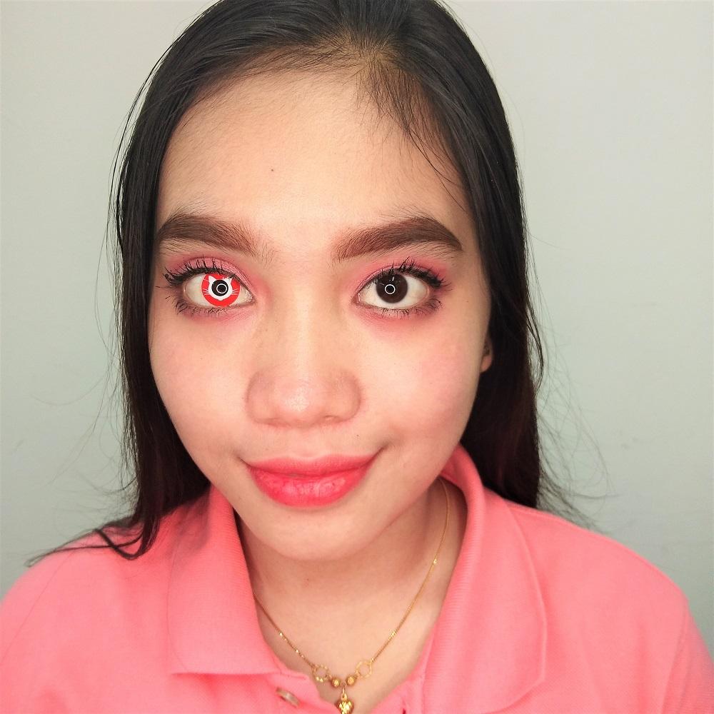 Sweety Crazy Red Cat (1 lens/pack)-Crazy Contacts-SweetyCon