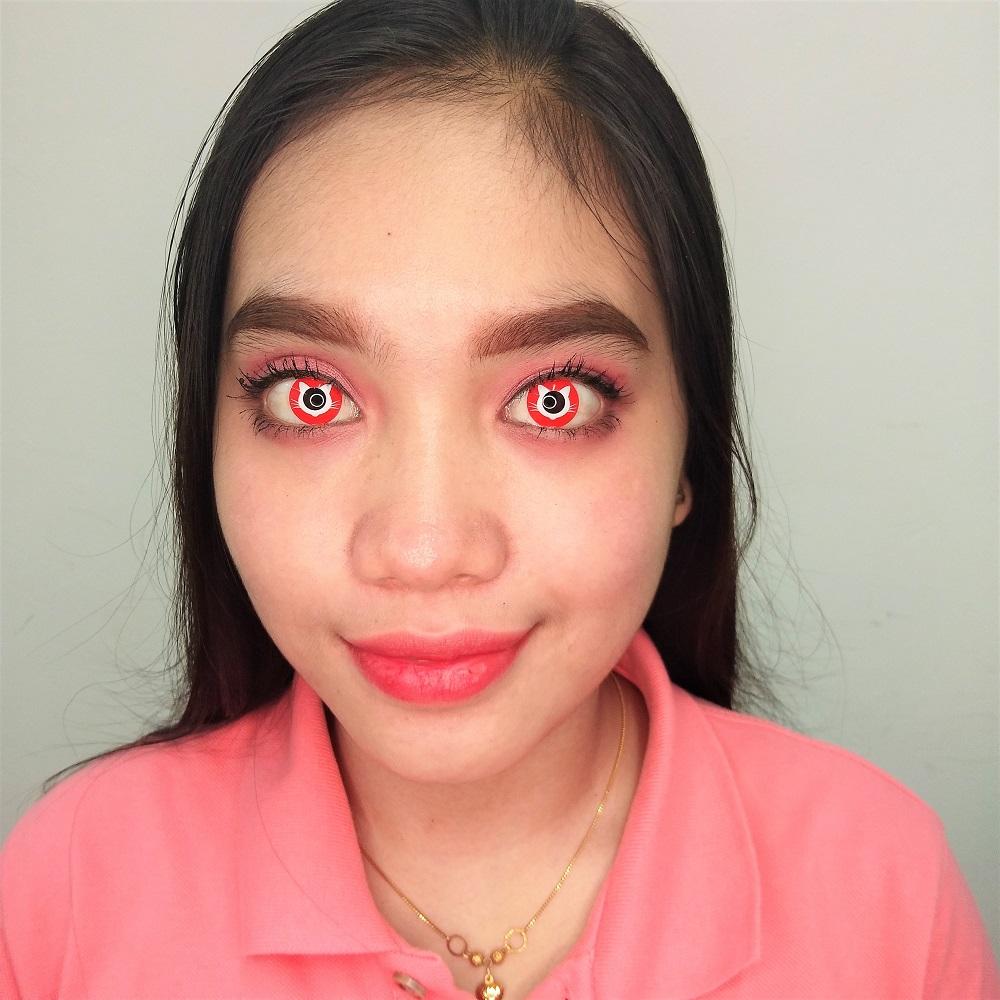Sweety Crazy Red Cat (1 lens/pack)-Crazy Contacts-SweetyCon