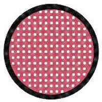 Sweety Crazy Red Mesh/Screen with Black Rim (1 lens/pack)-Crazy Contacts-SweetyCon