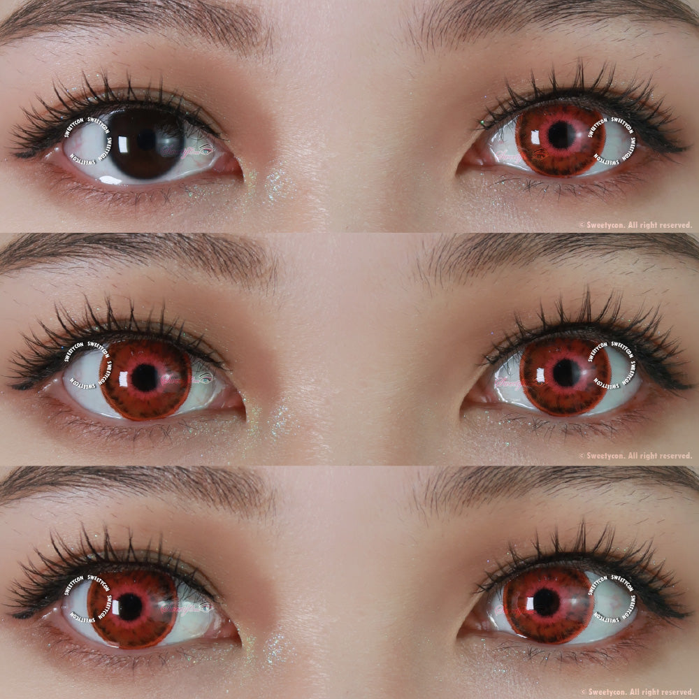 Sweety Crazy Scarlet Witch Red (1 lens/pack)-Crazy Contacts-SweetyCon