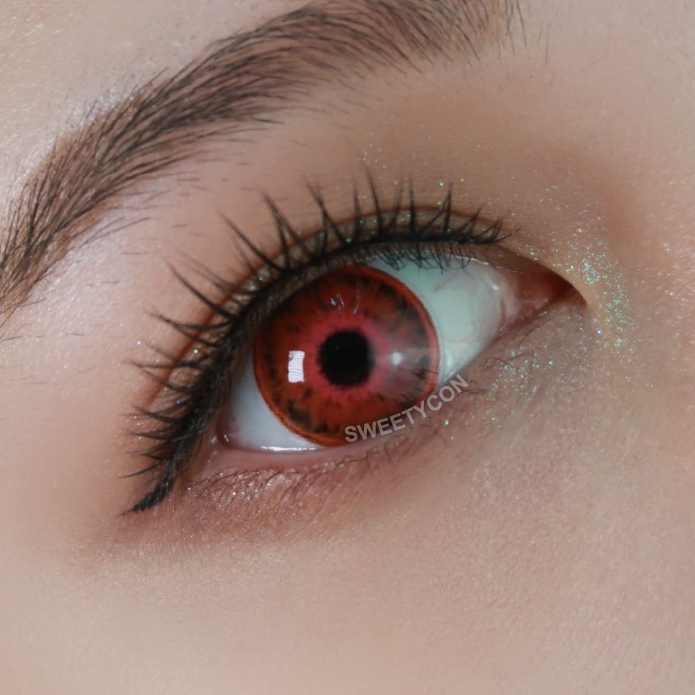 Sweety Crazy Scarlet Witch Red (1 lens/pack)-Crazy Contacts-SweetyCon