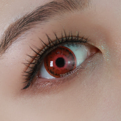 Sweety Crazy Scarlet Witch Red (1 lens/pack)-Crazy Contacts-SweetyCon