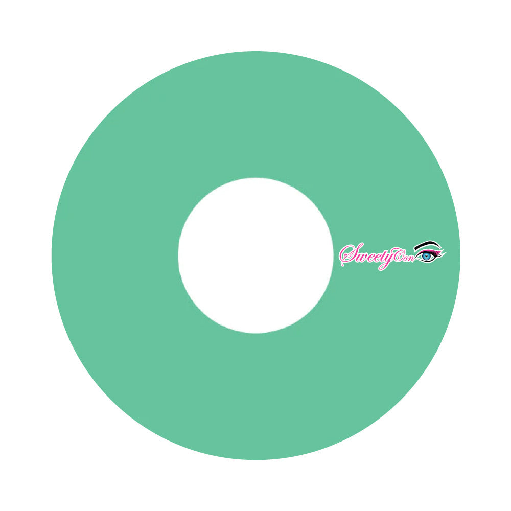 Sweety Crazy UV Glow Green (1 lens/pack)-UV Contacts-SweetyCon