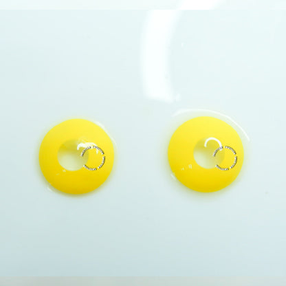 Sweety Crazy UV Glow Yellow (1 lens/pack)-UV Contacts-SweetyCon