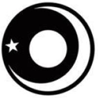 Sweety Crazy White Moon & Star (1 lens/pack)