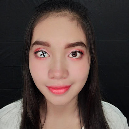 Sweety Crazy X-Files / Cross Eyes (1 lens/pack)-Crazy Contacts-SweetyCon