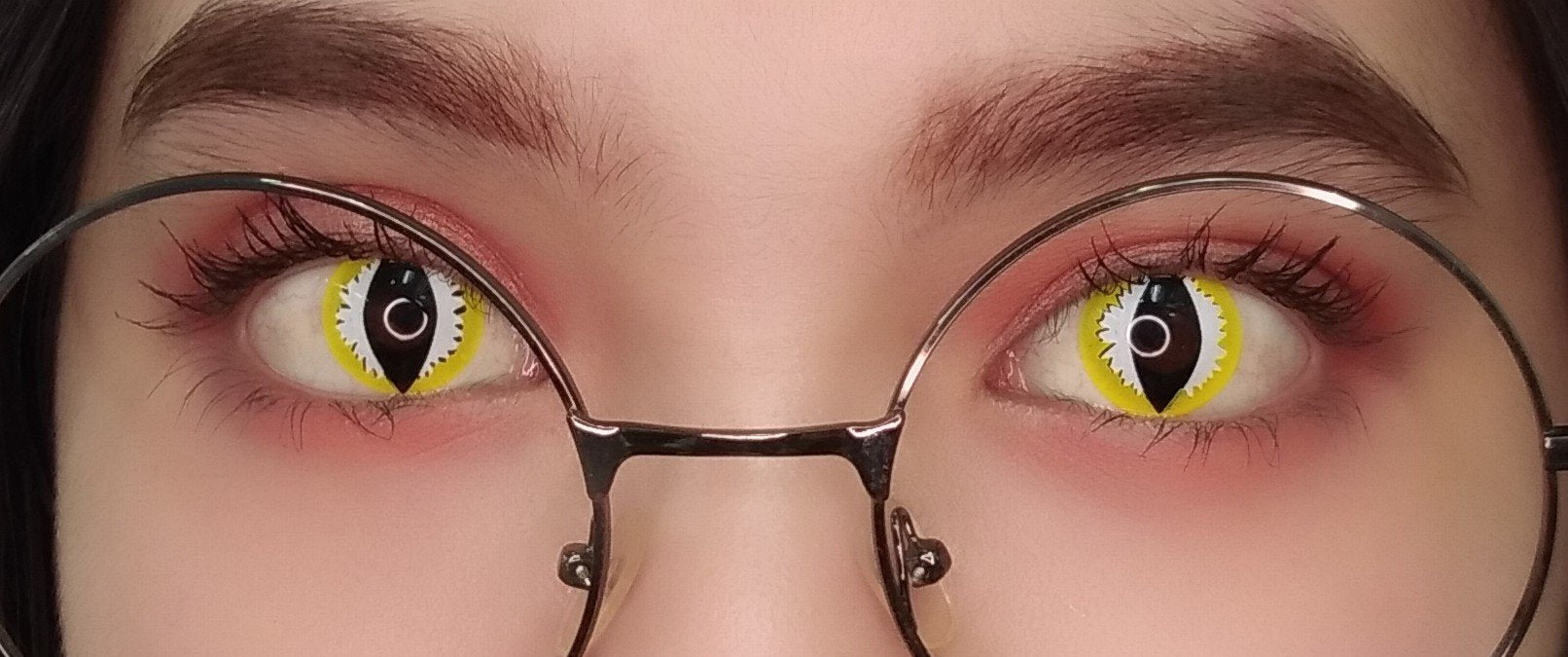 Sweety Crazy Yellow Dragon (1 lens/pack)-Crazy Contacts-SweetyCon