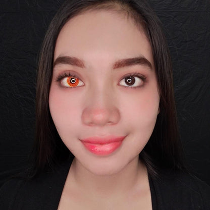 Sweety Crazy Yellow Spiral (1 lens/pack)-Crazy Contacts-SweetyCon