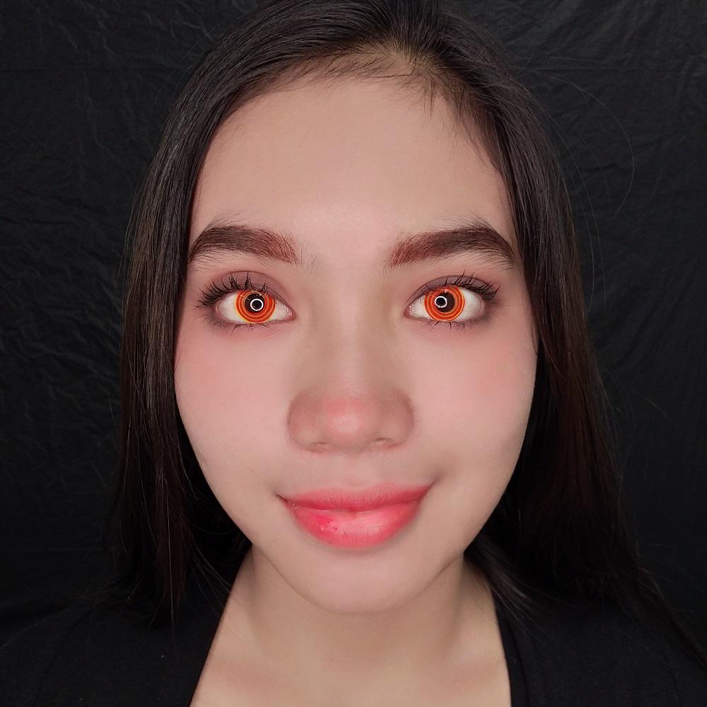 Sweety Crazy Yellow Spiral (1 lens/pack)-Crazy Contacts-SweetyCon