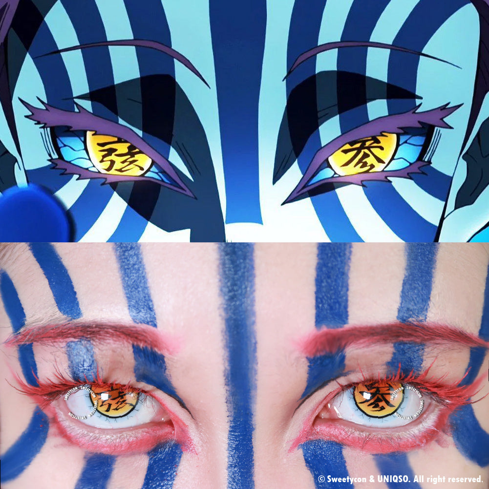Sweety Demon Killer Upper Moon 3 (2 lenses/pack)-Colored Contacts-SweetyCon