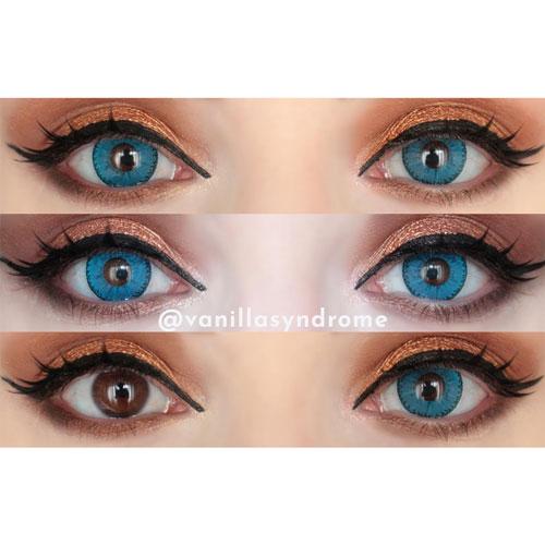 Sweety Devil Blue II (1 lens/pack)-Colored Contacts-SweetyCon
