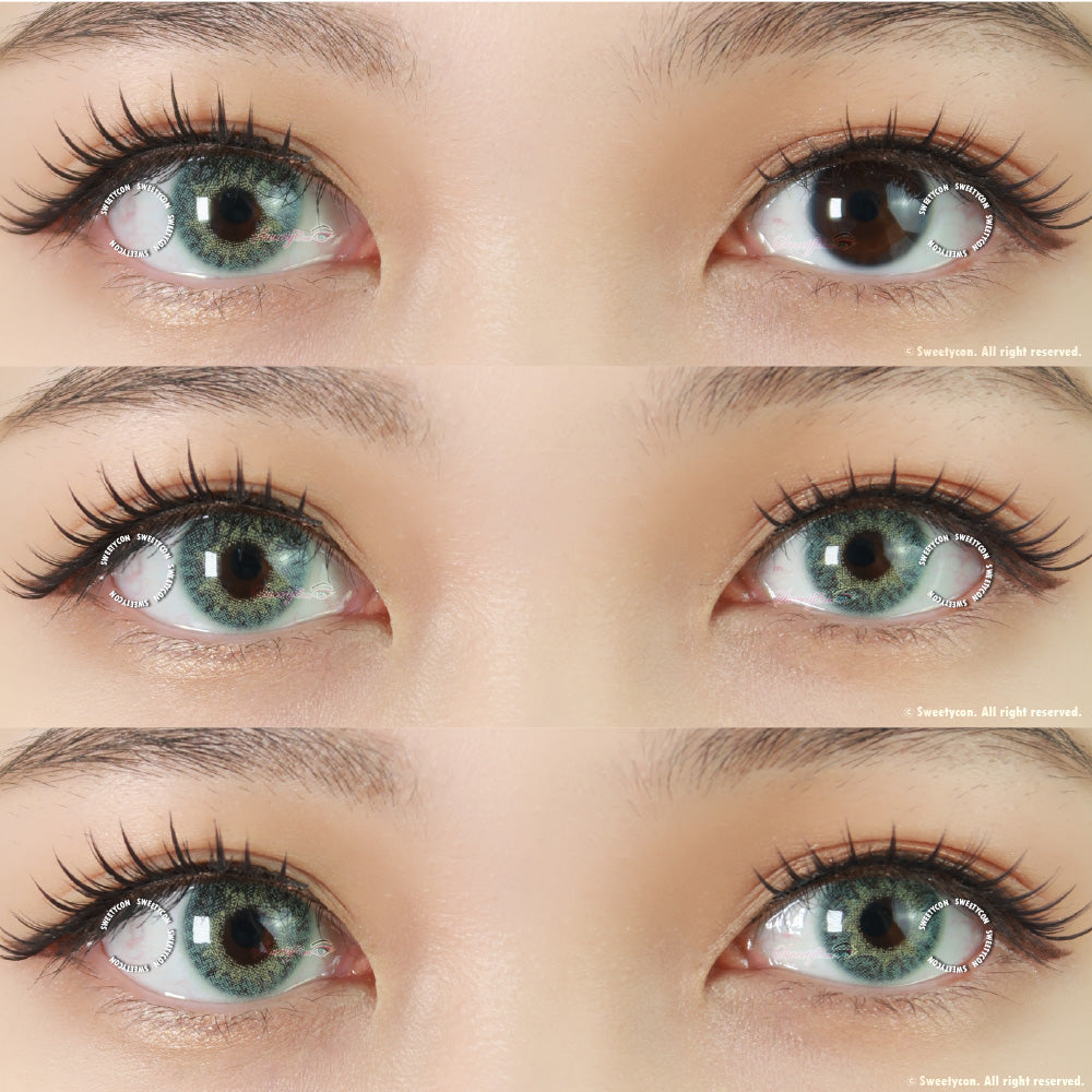 Sweety Extra Party Green (1 lens/pack)-Colored Contacts-SweetyCon