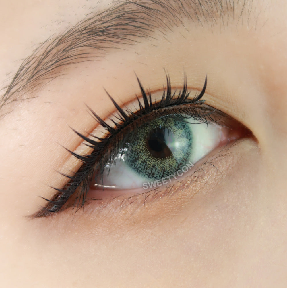 Sweety Extra Party Green (1 lens/pack)-Colored Contacts-SweetyCon