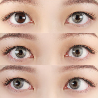 Sweety Extra Platinum Grey (1 lens/pack)-Colored Contacts-SweetyCon