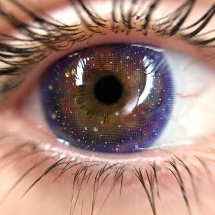 Sweety Gallaway Violet (1 lens/pack)-Colored Contacts-SweetyCon