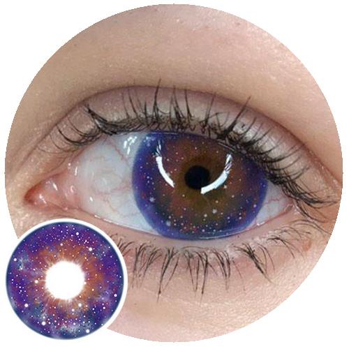 Sweety Gallaway Violet (1 lens/pack)-Colored Contacts-SweetyCon