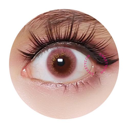 Sweety Glitter Mousse Pink (1 lens/pack)-Colored Contacts-SweetyCon
