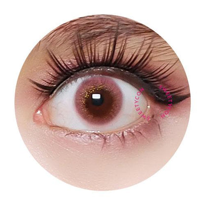 Sweety Glitter Mousse Pink (1 lens/pack)-Colored Contacts-SweetyCon