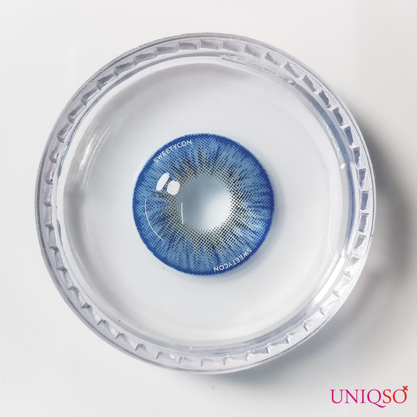 Sweety Icy Blue (1 lens/pack)-Colored Contacts-SweetyCon