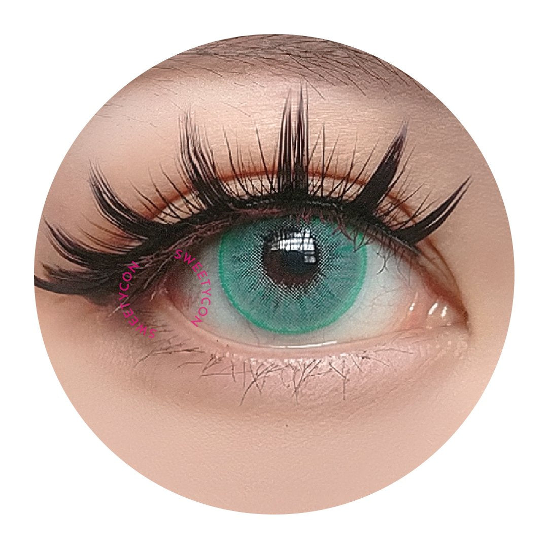 Sweety Icy Green (1 lens/pack)-Colored Contacts-SweetyCon