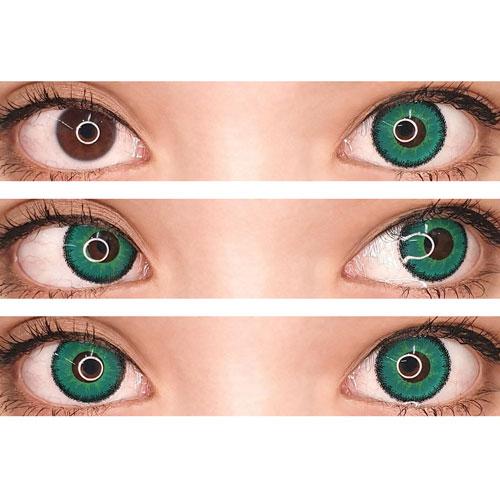 Sweety Max Green (1 lens/pack)-Colored Contacts-SweetyCon