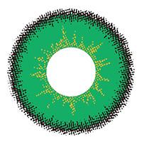 Sweety Max Green (1 lens/pack)-Colored Contacts-SweetyCon