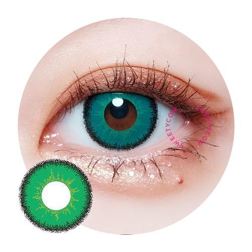 Sweety Max Green (1 lens/pack)-Colored Contacts-SweetyCon