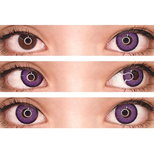 Sweety Max Violet (1 lens/pack)-Colored Contacts-SweetyCon