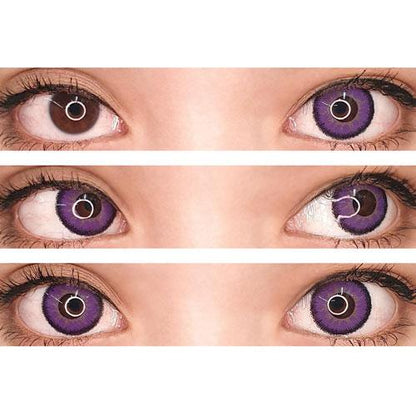Sweety Max Violet (1 lens/pack)-Colored Contacts-SweetyCon