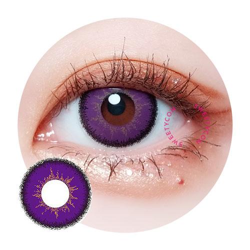 Sweety Max Violet (1 lens/pack)-Colored Contacts-SweetyCon