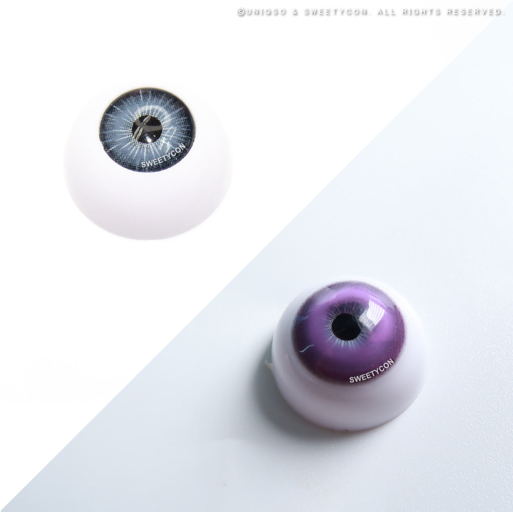 Sweety Milkshake Violet (1 lens/pack)-Colored Contacts-SweetyCon