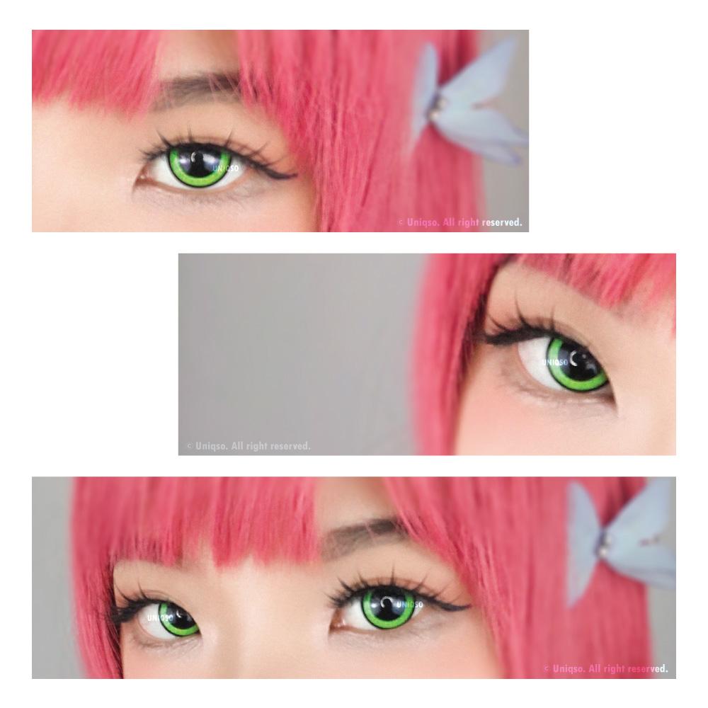 Sweety Mini Nebulous Green (1 lens/pack)-Colored Contacts-SweetyCon
