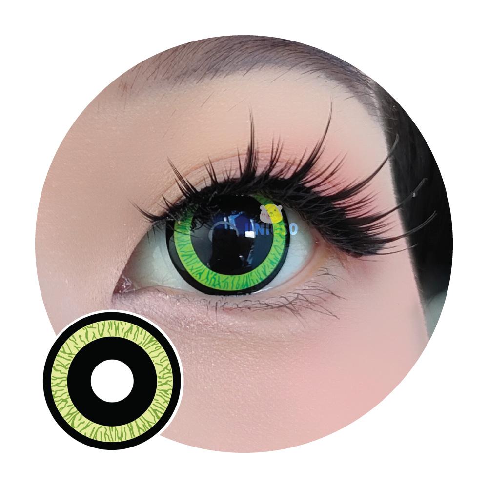Sweety Mini Nebulous Green (1 lens/pack)-Colored Contacts-SweetyCon