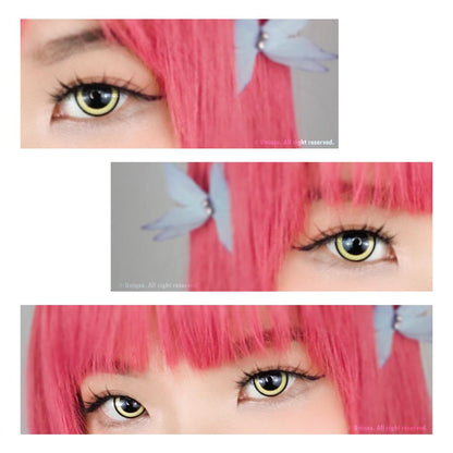 Sweety Mini Nebulous Yellow (1 lens/pack)-Colored Contacts-SweetyCon