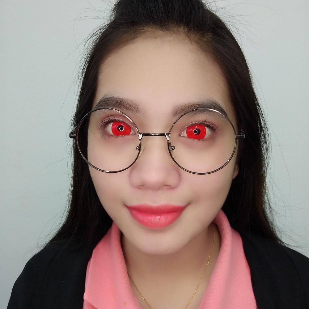 Sweety Mini Sclera Lens Red Sclera / Daredevil (1 lens/pack)-Mini Sclera Contacts-SweetyCon