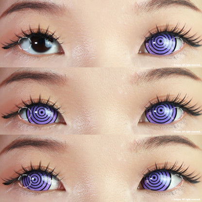 Sweety Mini Sclera Purple Rings (1 lens/pack)-Mini Sclera Contacts-UNIQSO