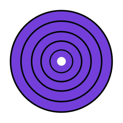 Sweety Mini Sclera Purple Rings (1 lens/pack)-Mini Sclera Contacts-UNIQSO