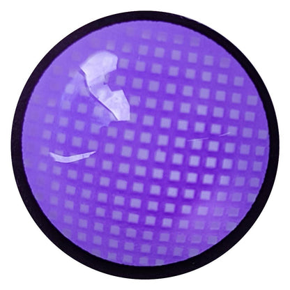 Sweety Mini Sclera Violet Mesh Rim (1 lens/pack)-Mini Sclera Contacts-SweetyCon