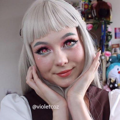 Sweety Momo Heart (1 lens/pack)-Colored Contacts-SweetyCon