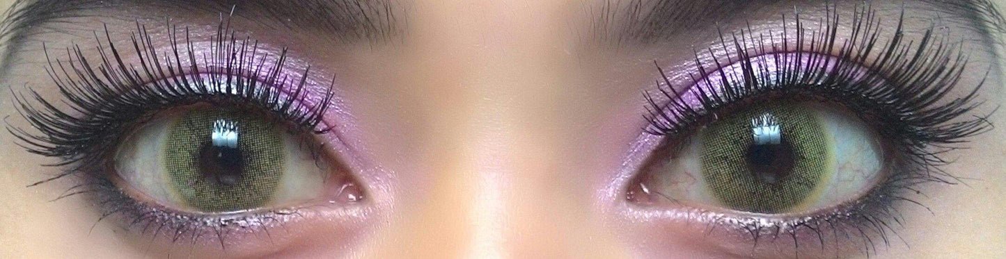 Sweety Ocean Brown Green (1 lens/pack)-Colored Contacts-SweetyCon