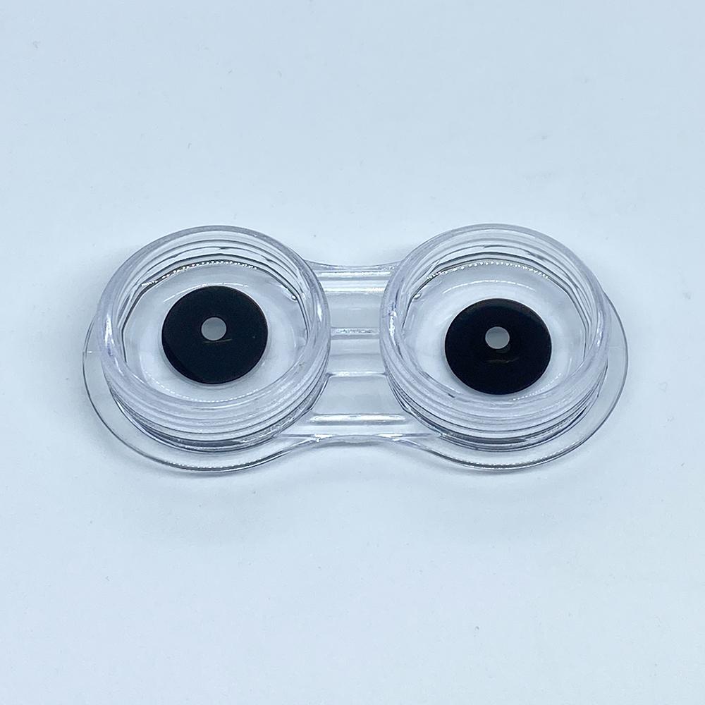 Sweety Pearl Black (Reduced Pupil) (1 lens/pack)-Colored Contacts-SweetyCon