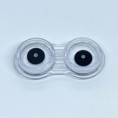 Sweety Pearl Black (Reduced Pupil) (1 lens/pack)-Colored Contacts-SweetyCon