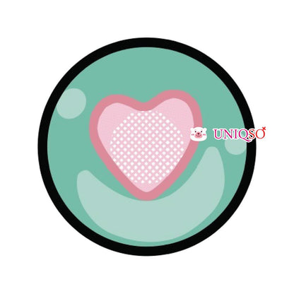 Sweety Pink Love (1 lens/pack)-Colored Contacts-SweetyCon