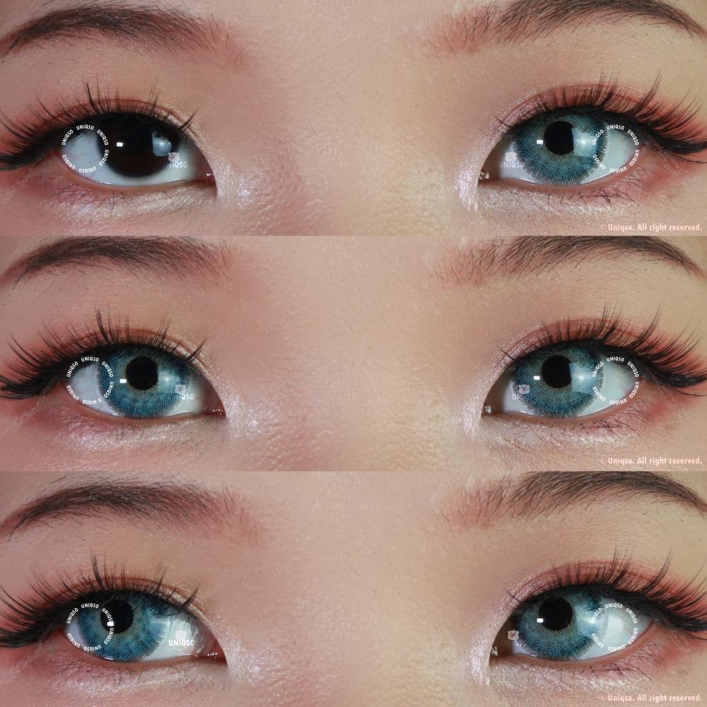 Sweety Premium Blue colored contacts